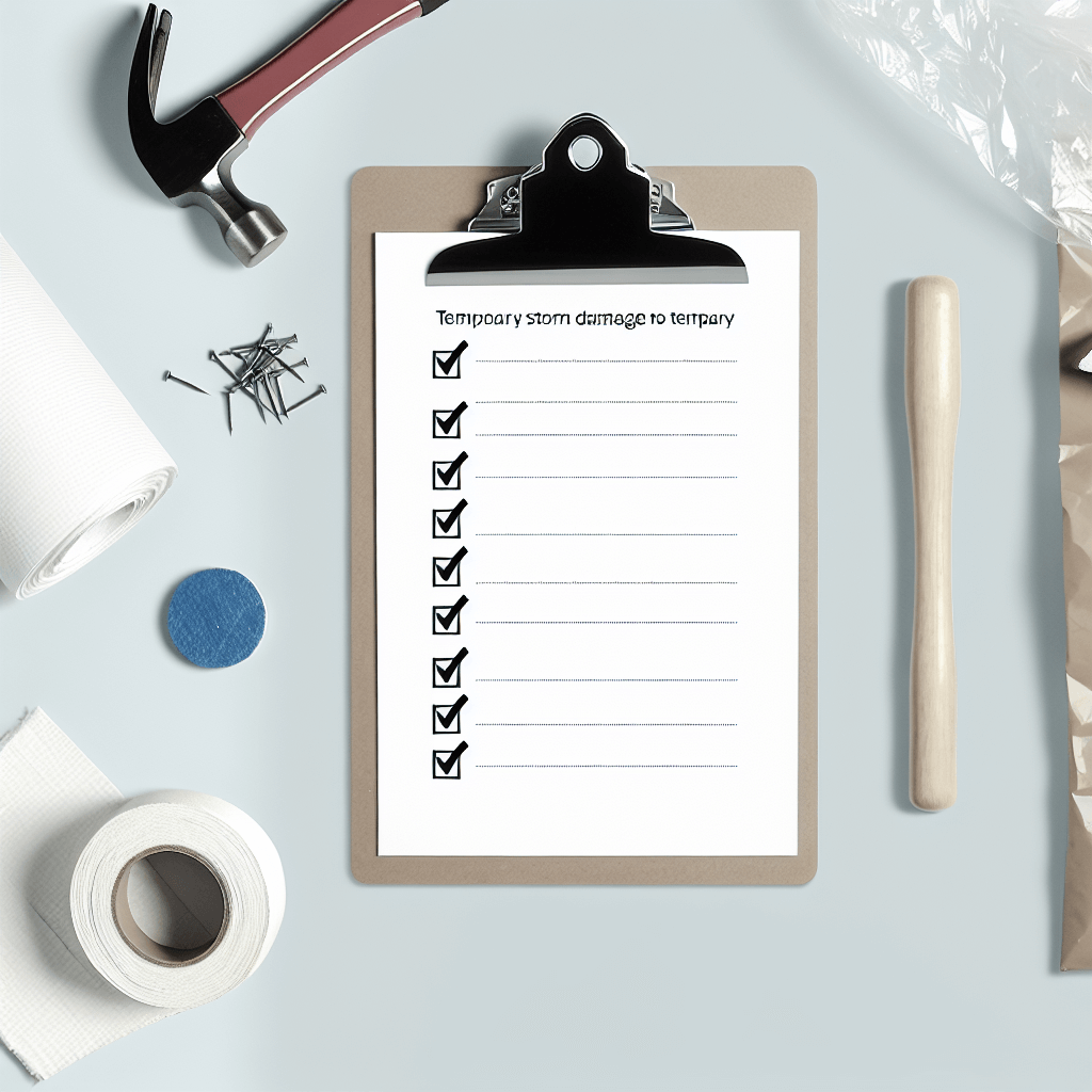 Temporary Storm Damage Roof Repair: Your Essential Checklist 1 Descripción de la imagen