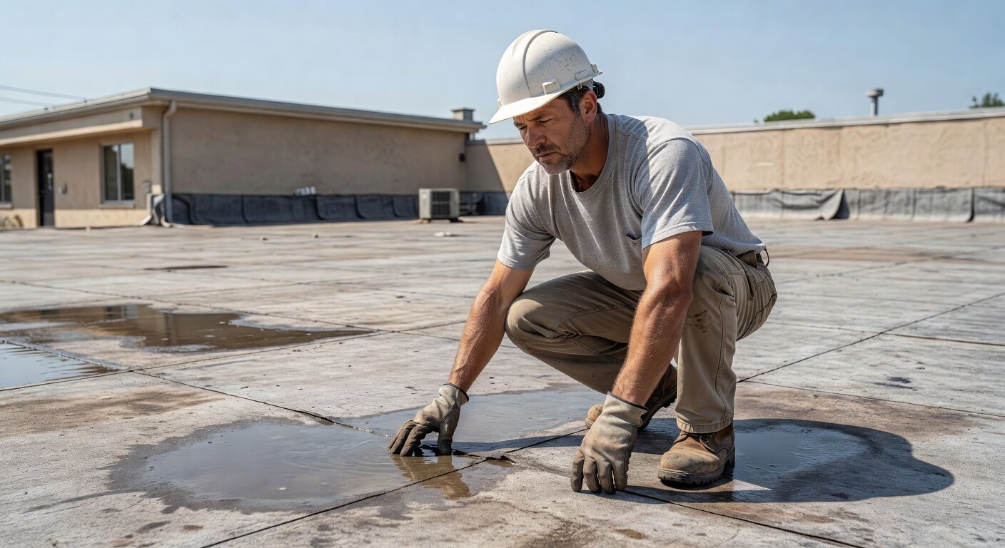 Flat roof repair vs replacement